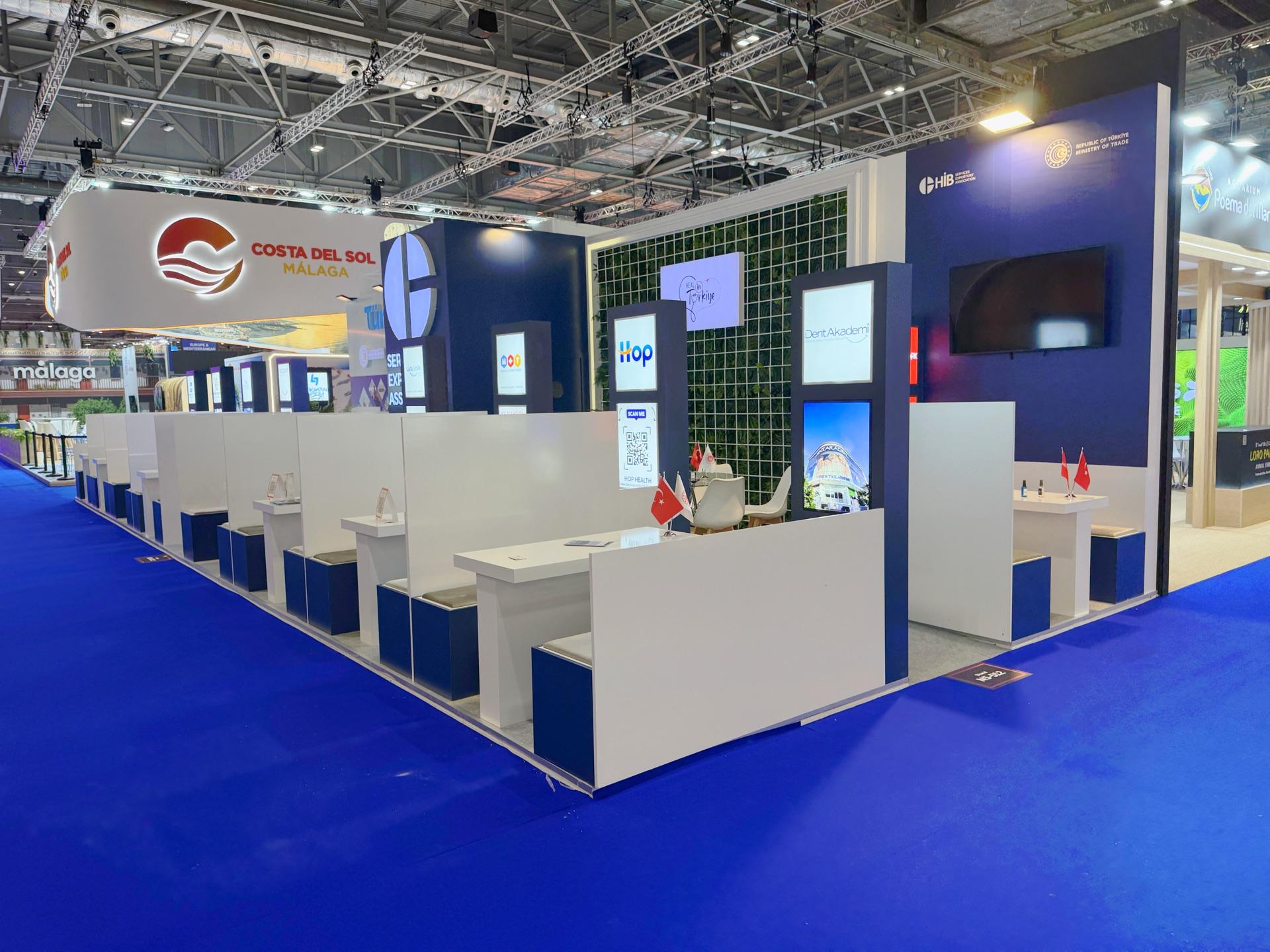 HİB Türkiye Pavilion exhibition stand build video
