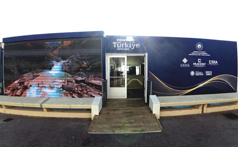 Türkiye Pavilion exhibition stand at MIPIM by Dum Event